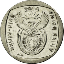 Moneda, Sudáfrica, 2 Rand, 2010, Pretoria, MBC, Níquel chapado en cobre