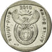 Moneda, Sudáfrica, 2 Rand, 2010, Pretoria, MBC, Níquel chapado en cobre