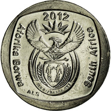 Coin, South Africa, Rand, 2012, EF(40-45), Nickel Plated Copper