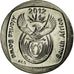 Coin, South Africa, Rand, 2012, EF(40-45), Nickel Plated Copper