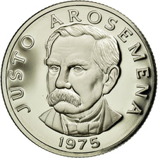 Coin, Panama, 25 Centesimos, 1975, Franklin Mint, MS(65-70), Copper-Nickel Clad