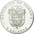 Moneda, Panamá, 5 Balboas, 1975, U.S. Mint, FDC, Plata, KM:40.1a