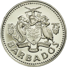 Coin, Barbados, 10 Cents, 1975, Franklin Mint, MS(65-70), Copper-nickel, KM:12