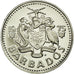 Coin, Barbados, 10 Cents, 1975, Franklin Mint, MS(65-70), Copper-nickel, KM:12