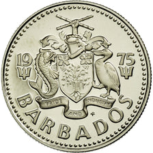 Coin, Barbados, 10 Cents, 1975, Franklin Mint, MS(65-70), Copper-nickel, KM:12
