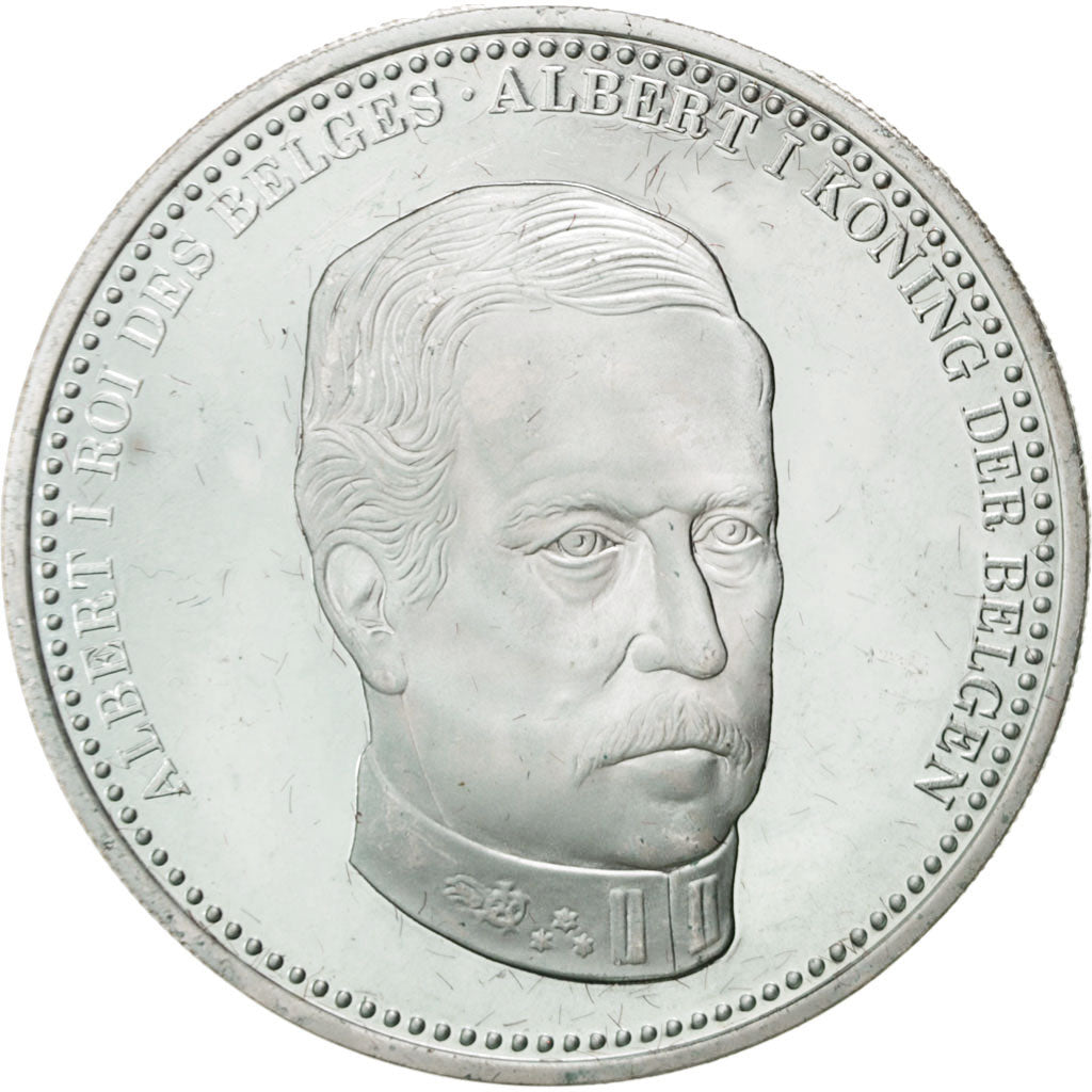 Belgium, History, Medal, AU(50-53), Silver, 44, 31.50