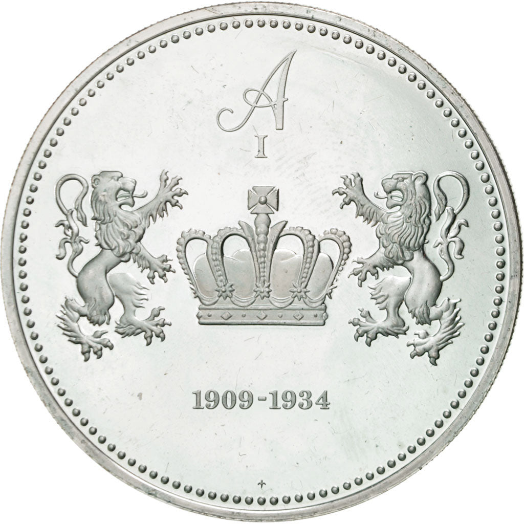 Belgium, History, Medal, AU(50-53), Silver, 44, 31.50