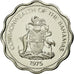 Monnaie, Bahamas, Elizabeth II, 10 Cents, 1975, Franklin Mint, U.S.A., FDC