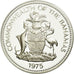 Coin, Bahamas, Elizabeth II, Dollar, 1975, Franklin Mint, U.S.A., MS(65-70)