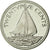 Coin, Bahamas, Elizabeth II, 25 Cents, 1974, Franklin Mint, U.S.A., MS(65-70)