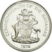 Moneta, Bahamas, Elizabeth II, 50 Cents, 1974, Franklin Mint, U.S.A., FDC
