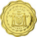 Coin, Belize, Cent, 1975, Franklin Mint, MS(65-70), Silver, KM:46a