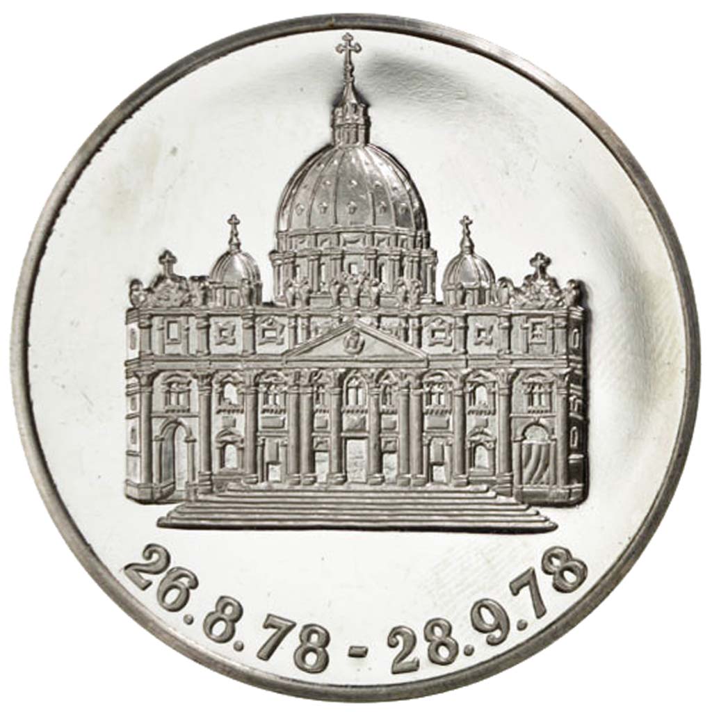 Vatican, Religions & beliefs, Medal, AU(50-53), Silver, 40, 23.20
