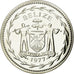 Coin, Belize, Dollar, 1977, Franklin Mint, MS(65-70), Silver, KM:43a