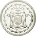 Coin, Belize, 5 Dollars, 1977, Franklin Mint, MS(65-70), Silver, KM:44a
