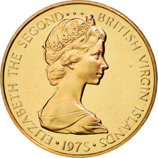 Coin, BRITISH VIRGIN ISLANDS, Elizabeth II, Cent, 1975, Franklin Mint, U.S.A.