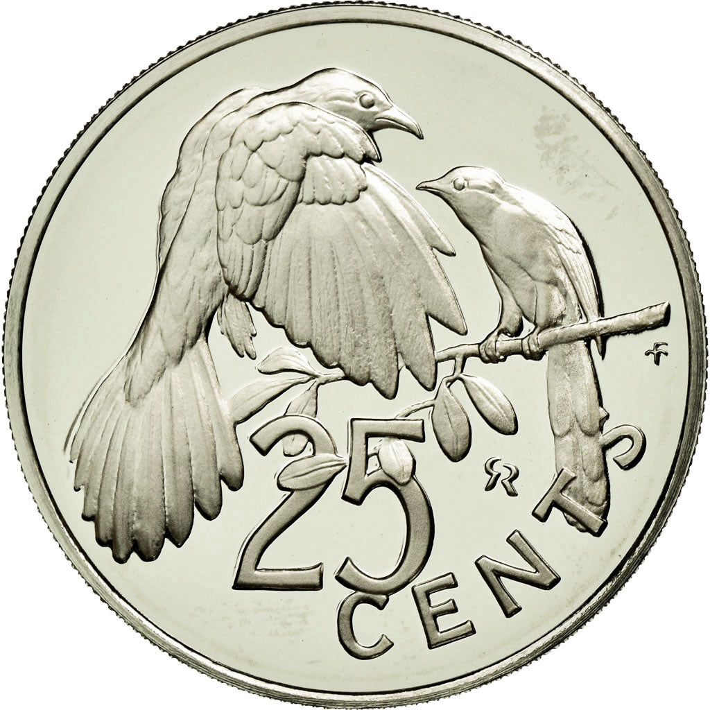 Coin, BRITISH VIRGIN ISLANDS, Elizabeth II, 25 Cents, 1975, Franklin Mint