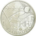 France, 10 Euro, Guadeloupe, 2010, MS(63), Silver, KM:1655