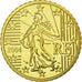 France, 50 Euro Cent, 2004, MS(65-70), Brass, KM:1287