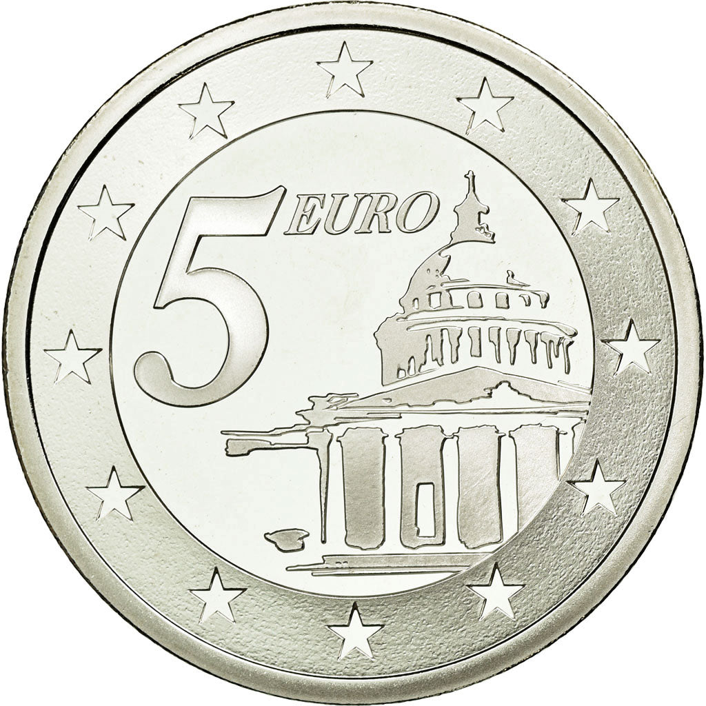 France, 5 Euro, 2004, FDC, Argent, KM:2010
