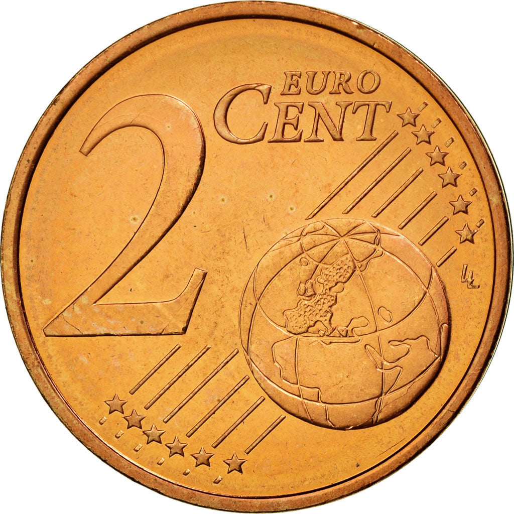 Slovenia, 2 Euro Cent, 2007, MS(63), Copper Plated Steel, KM:69