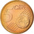 Luxemburgo, 5 Euro Cent, 2007, MS(63), Aço Cromado a Cobre, KM:77