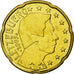 Luxembourg, 20 Euro Cent, 2005, MS(63), Brass, KM:79