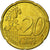 Luxemburgo, 20 Euro Cent, 2005, MS(63), Latão, KM:79