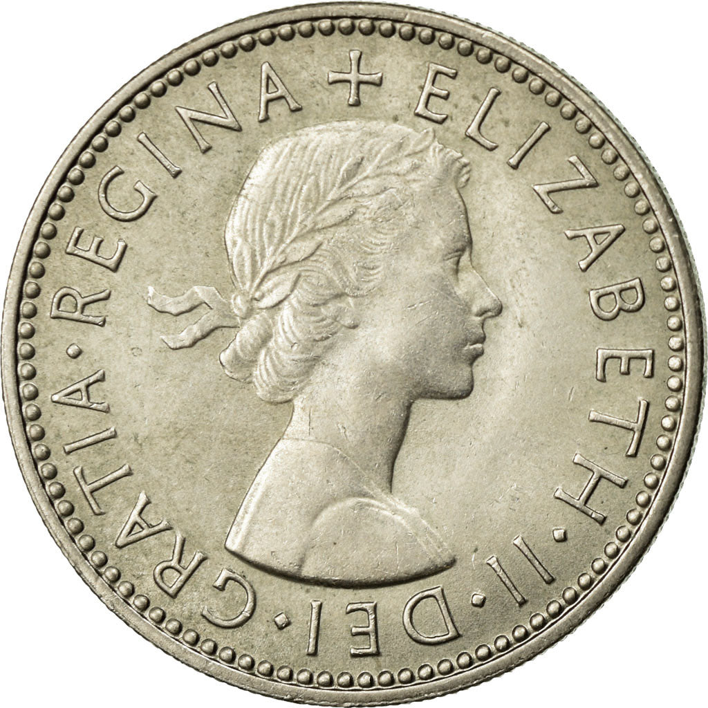 Coin, Great Britain, Elizabeth II, Shilling, 1965, EF(40-45), Copper-nickel