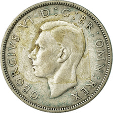 Coin, Great Britain, George VI, Florin, Two Shillings, 1937, EF(40-45), Silver