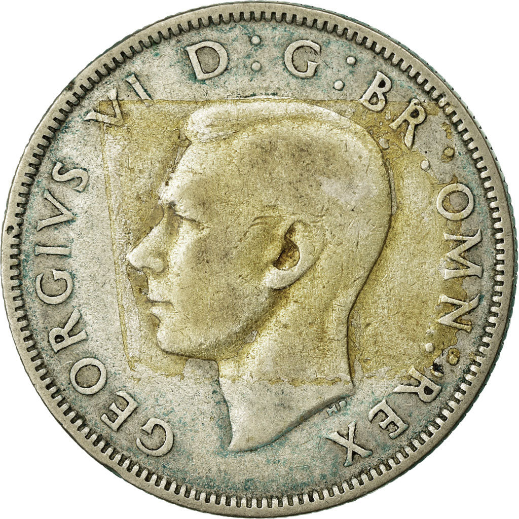 Moneta, Gran Bretagna, George VI, Florin, Two Shillings, 1940, BB, Argento