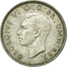 Coin, Great Britain, George VI, Shilling, 1940, EF(40-45), Silver, KM:853