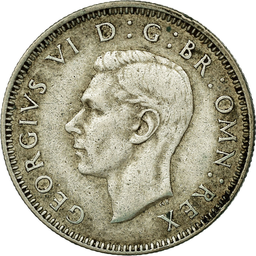 Coin, Great Britain, George VI, Shilling, 1941, EF(40-45), Silver, KM:853