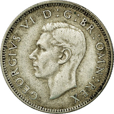 Coin, Great Britain, George VI, Shilling, 1941, EF(40-45), Silver, KM:853