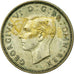 Coin, Great Britain, George VI, Shilling, 1945, EF(40-45), Silver, KM:854