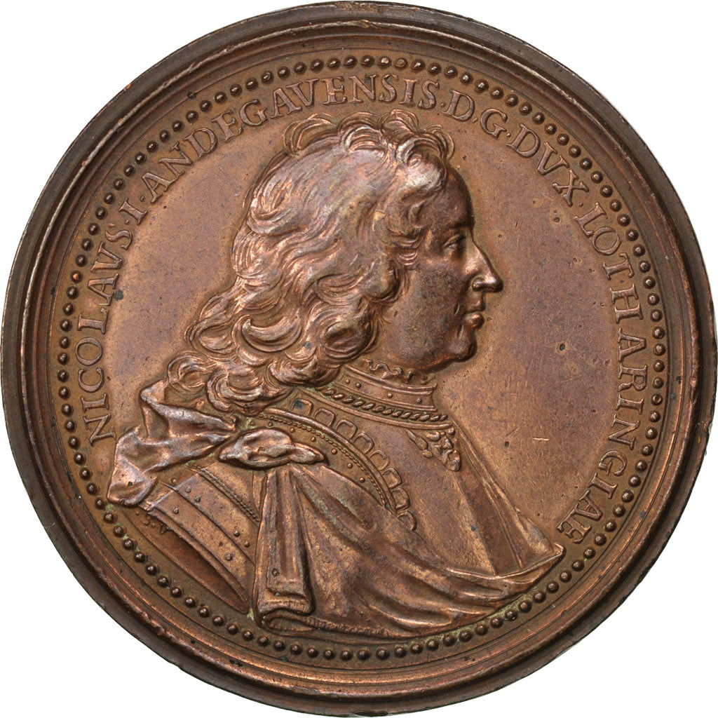 France, Medal, Charles VII, History, AU(55-58), Bronze