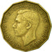 Monnaie, Grande-Bretagne, George VI, 3 Pence, 1951, TTB, Nickel-brass, KM:873