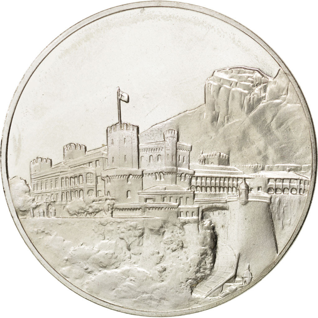 Monaco, Politics, Society, War, Medal, MS(65-70), Silver, 38, 26.30