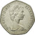 Coin, Great Britain, Elizabeth II, 50 New Pence, 1977, AU(55-58), Copper-nickel
