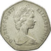 Moneda, Gran Bretaña, Elizabeth II, 50 New Pence, 1977, EBC, Cobre - níquel