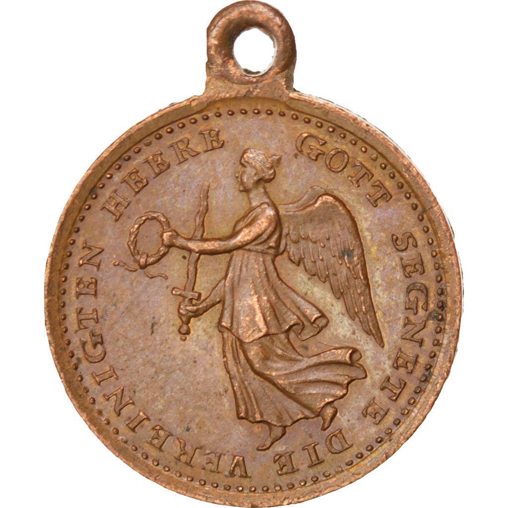 Germany, History, Medal, AU(55-58), Copper, 15, Daniel #Freidrich, 1.18