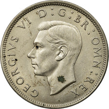 Coin, Great Britain, George VI, 1/2 Crown, 1947, AU(55-58), Copper-nickel