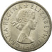 Moeda, Grã-Bretanha, Elizabeth II, 1/2 Crown, 1965, EF(40-45), Cobre-níquel