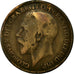 Monnaie, Grande-Bretagne, George V, Penny, 1918, B+, Bronze, KM:810