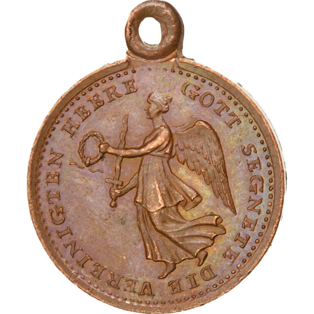 Germany, History, Medal, AU(55-58), Copper, 15, Daniel #Freidrich, 1.50