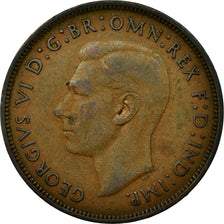 Moneta, Gran Bretagna, Edward VIII, Penny, 1937, MB+, Bronzo, KM:Pn124