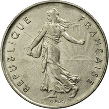 Coin, France, Semeuse, 5 Francs, 1977, Paris, AU(55-58), Nickel Clad