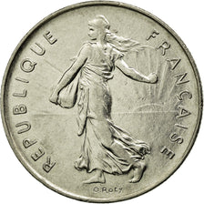 Coin, France, Semeuse, 5 Francs, 1977, Paris, AU(55-58), Nickel Clad
