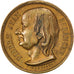 FRANCE, Arts & Culture, Second French Empire, Medal, AU(55-58), Brass, 16, 1.80