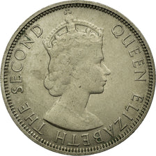Monnaie, MALAYA & BRITISH BORNEO, 50 Cents, 1954, TTB, Copper-nickel, KM:4.1